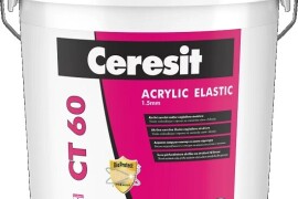 ŽBUKA CT60 1,5 mm 25 kg AKRILNA BIJELA CERESIT