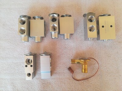 Delovi za klime za traktore i kombajne - isparivači hladnjaci ekspanzioni ventili filteri sušači...