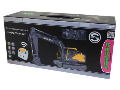 Jamara bager Volvo EC160E metal Set za uništavanje na daljinsko upravljanje 2,4GHz