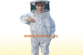 Dječje pčelarsko odijelo (kombinezon) od debljeg pamuka (pčelarsko odijelo za djecu) - XS