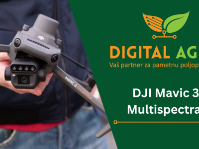DRON za snimanje usjeva - Mavic 3 Multispectral