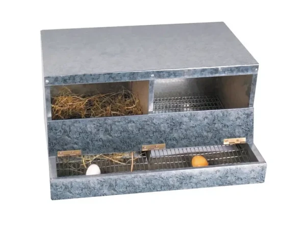 Duplo gnezdo za kokoške Ukal