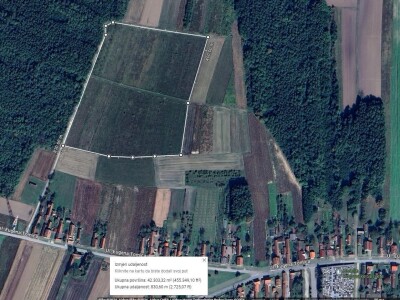 Eko voćnjaci Oraha 4.19 ha i 1.36 ha - Podravske Sesvete – PRODAJA