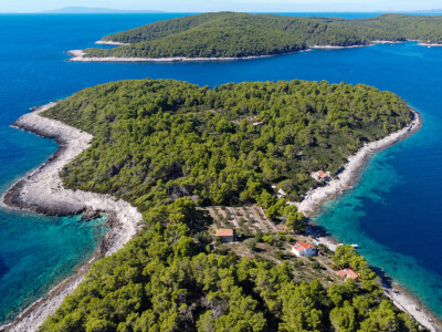 Ekskluzivno poljoprivredno zemljište 14.828 m2 - otočić Trstenik