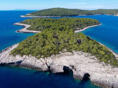 Ekskluzivno poljoprivredno zemljište 14.828 m2 - otočić Trstenik