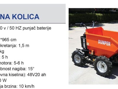 Električna vozila, kolica, viličari i samovozne platforme