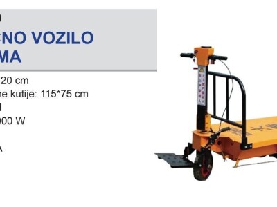 Električna vozila, kolica, viličari i samovozne platforme