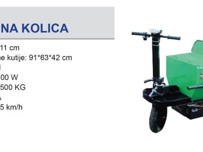 Električna vozila, kolica, viličari i samovozne platforme