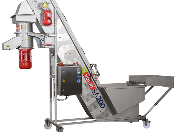 Elevator i perač voća Voran SA 200 + mlin RM 2.2