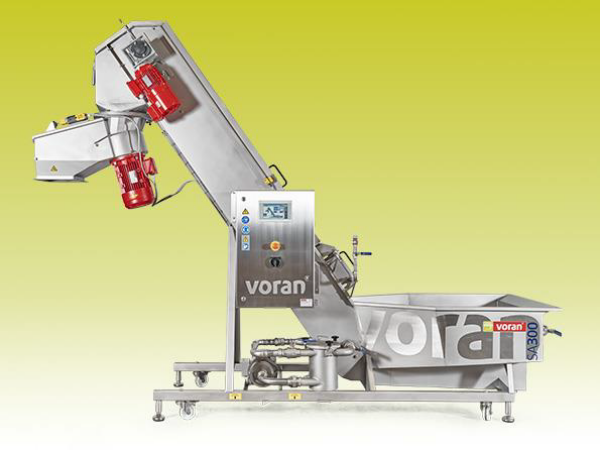 Elevator i perač voća Voran SA 300 + mlin RM4
