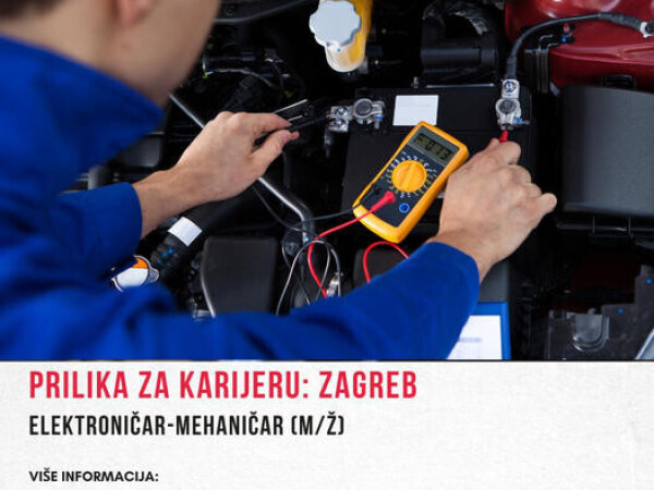 Euromarkt zapošljava električara/mehaničara (M/Ž)