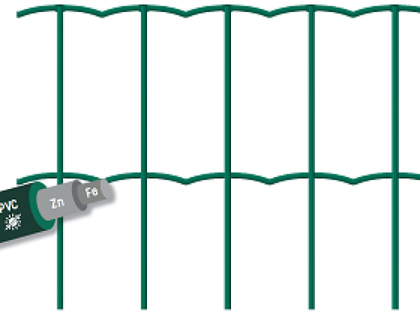 ŽIČANO PLETIVO ZA OGRADU EUROPLAST 100×50 H 100