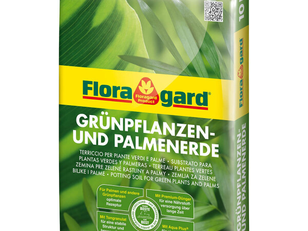 Floragard Grunpflanzen und palmenerde