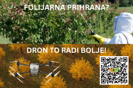 Folijarna prihrana dronovima – brže, preciznije, učinkovitije!