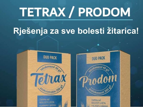 FUNGICID PACK: TETRAX I PRODOM - rješenja za sve bolesti žitarica