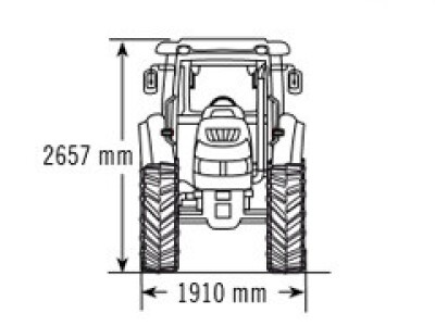 TRAKTOR CASE IH - FARMALL 110 JX FL