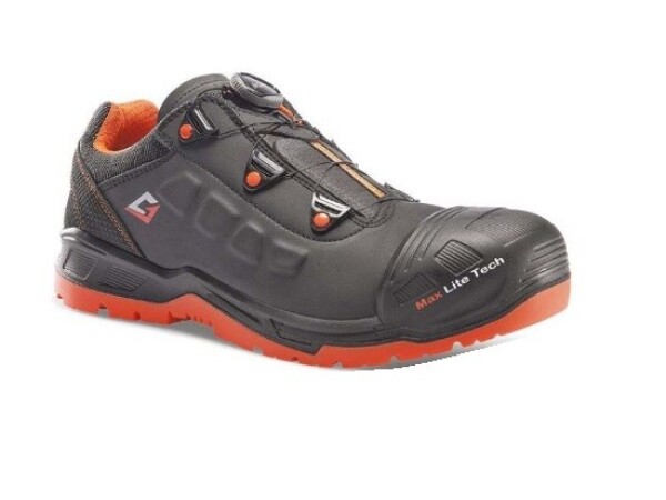 Cipela zaštitna GHOST S3 niska crna/narančasta br.46