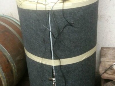 Grijanje posude/rezervoara -za mošt, vino, kvasce, maslinovo ulje