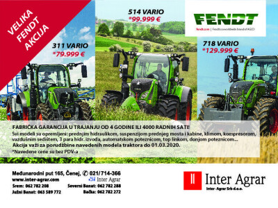 Velika akcija FENDT traktora!