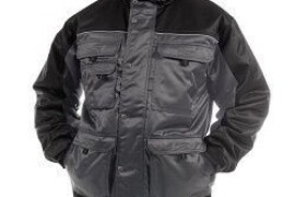 JAKNA ZIMSKA TIGNES SIVO/CRNA M