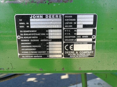 JOHN DEERE pneumatska sijačica 750 A