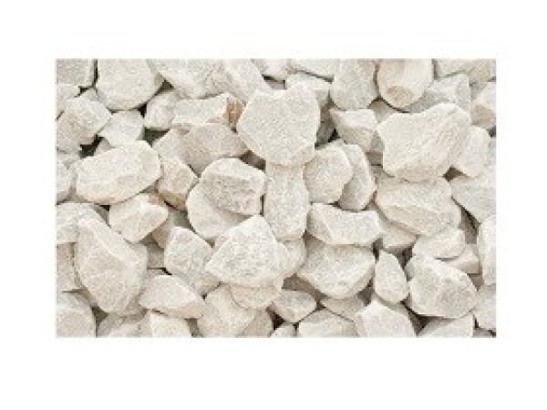 KAMEN UKRASNI oblutak Carrara-bijeli 25-40mm 25 kg