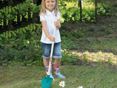 Klein set za vrt: rukavice, grablje i lopatica