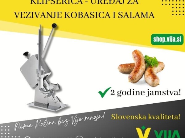 Klipserica - uređaj za vezanje kobasica i salama