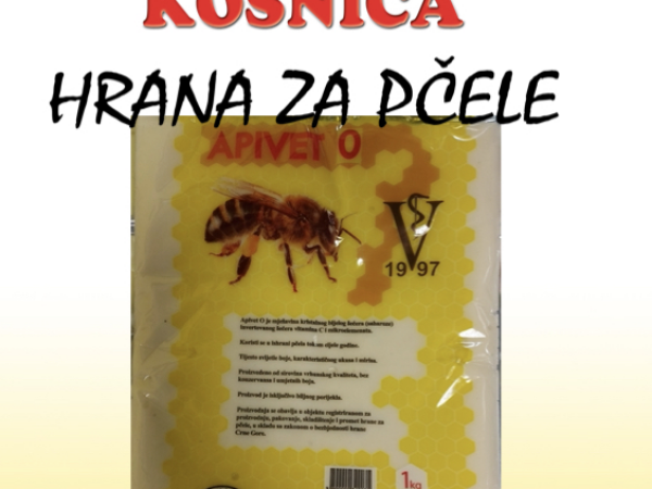 Pogača za pčele s vitaminom C i mikroelementima Košnica Apivet 0 (1kg)