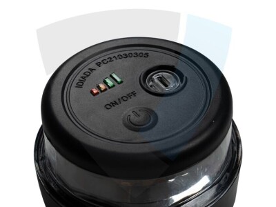 LED obrisna signalna lampa, akumulatorska, 12–24V, 4-funkcijska