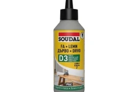 Ljepilo za drvo 65A D3 750 g Soudal