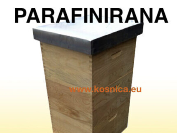 LR KOŠNICA sa pripremljenim okvirima- komplet PARAFINIRANA + video