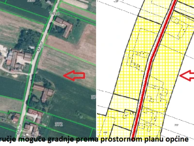 Poljoprivredno i građevinsko zemljište, 67.000 m2, 50 km od Zagreba, izvor vode