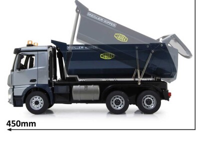 Jamara kamion Kiper Mercedes Benz Arocs Metal Meiller na daljinsko upravljanje 2,4GHz