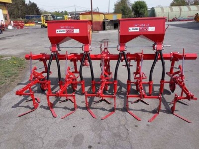 Međuredni kultivator 4 reda sa kutijom za gnoj