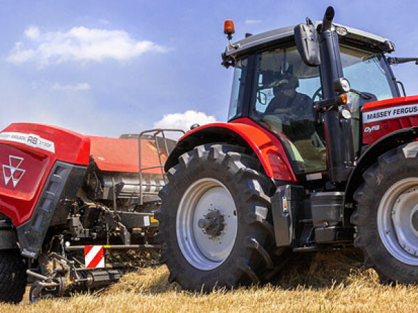 MF RB 4160V Protec - preša za okrugle bale