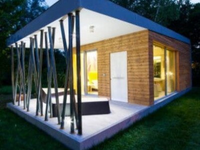 Montazne kuce, modularne kuce, modularne letnje baste, splavovi