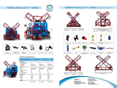 MORAVA Nošene i vučene prskalice