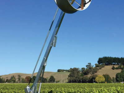 Prijenosni sustav za kontrolu mraza: Tow i Blow 