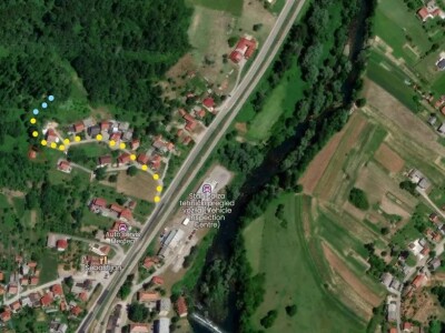 Mrežnica, vikend kućica u izgradnji