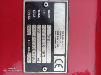 Mulčer INO Brežice MKS PLUS 160