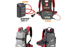 Multifunkcionalne leđne baterije - modeli DRIVE i DRIVE S s pripadajućim alatima