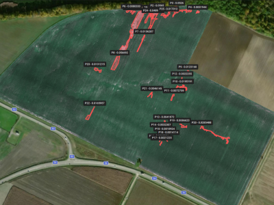 Multispektralno snimanje poljoprivrednog zemljišta dronovima