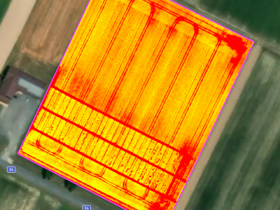 Multispektralno snimanje poljoprivrednog zemljišta dronovima
