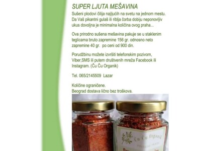 Najljuce cili paprike i proizvodi od njih