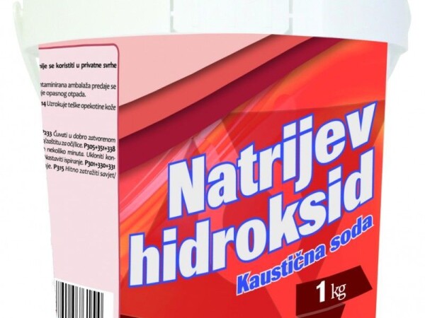 Kaustična soda 1 kg.
