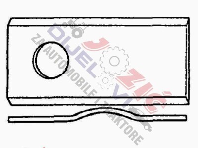Nož-roto-kose FI21 105x47 Sip, Kvederland grbavi