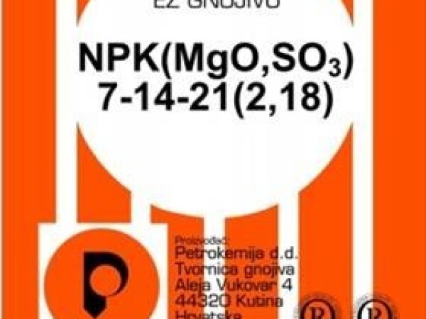 NPK (MgO, SO3) 7-14-21 (2, 18)