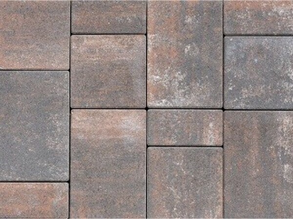 OPLOČNIK BACSKA MIX KOMBI bakreno-smeđi 9,60 m2/pal