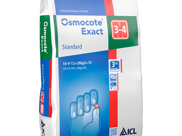 Osmocote Exact 3-4 mjeseci 16-9-12+2MgO+ME - 25 kg